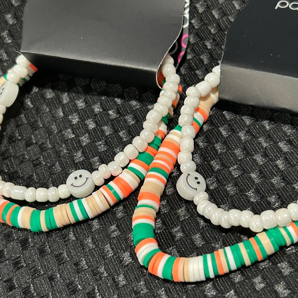 Paparazzi Tabloid Talent Colorful Stretch Beaded Bracelet Set